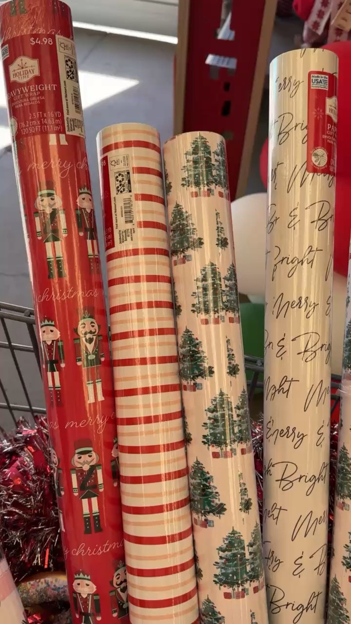 Cutest wrapping paper finds at Walmart!

@walmarthome @walmart 
#walmarthome#walmart

#LTKHome #LTKHoliday #LTKSeasonal