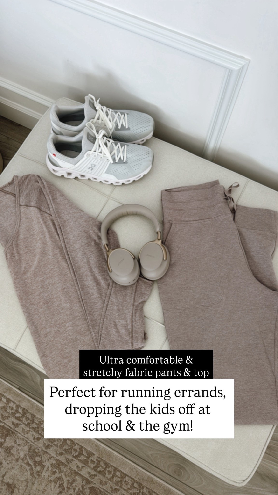 Perfect comfortable outfit for running errands and going to the gym 

#LTKOver40 #LTKShoeCrush #LTKTravel