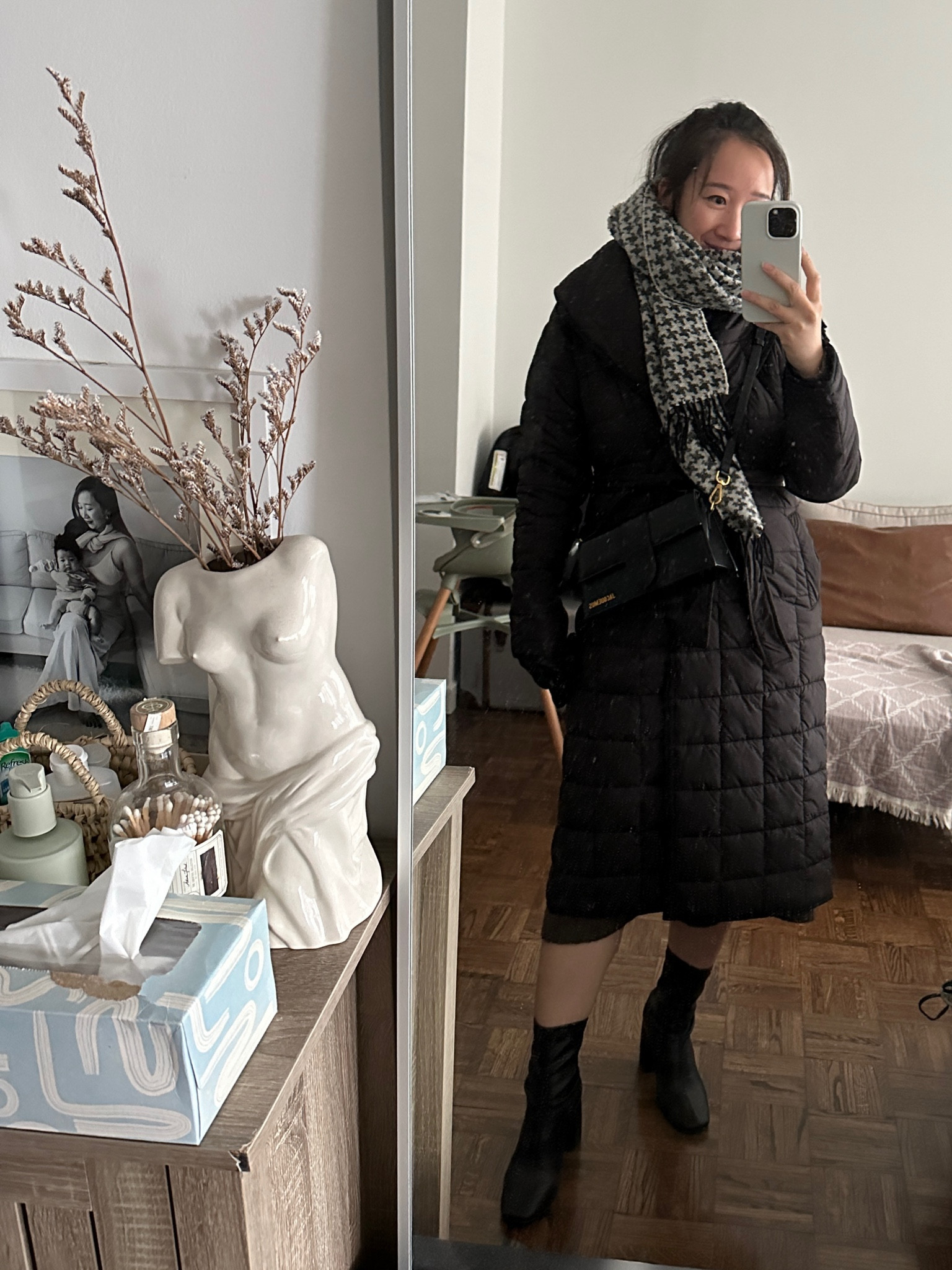 Bundled up 🙃 

#LTKSeasonal