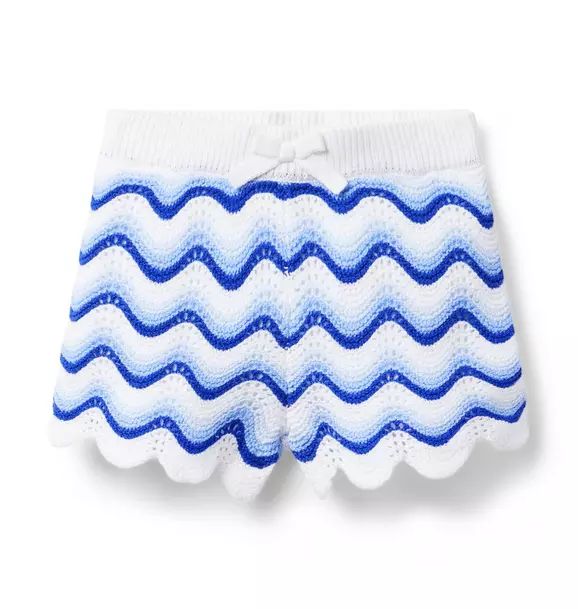 The Color Wave Crochet Short | Janie and Jack