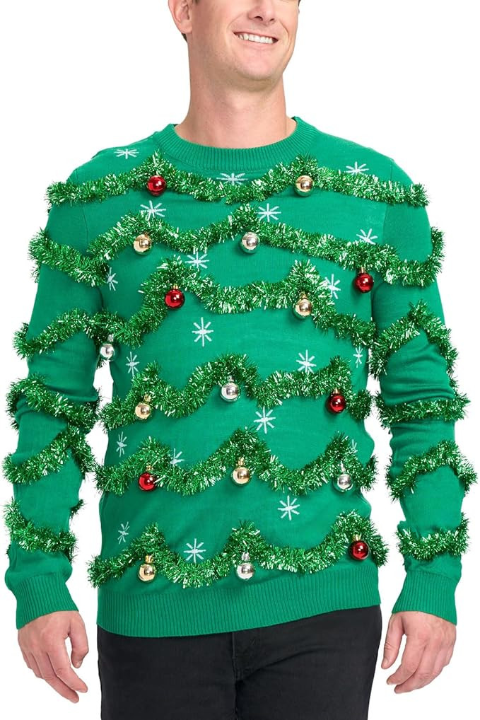 Tipsy Elves Ugly Christmas Sweaters for Men - Colorful and Funny Men's Christmas Sweaters - Hilar... | Amazon (US)