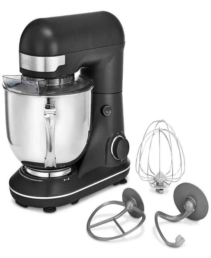 Crux 5.3-Qt. 300-Watt Tilt-Head 12-Speed Stand Mixer & Reviews - Small Appliances - Kitchen - Mac... | Macys (US)
