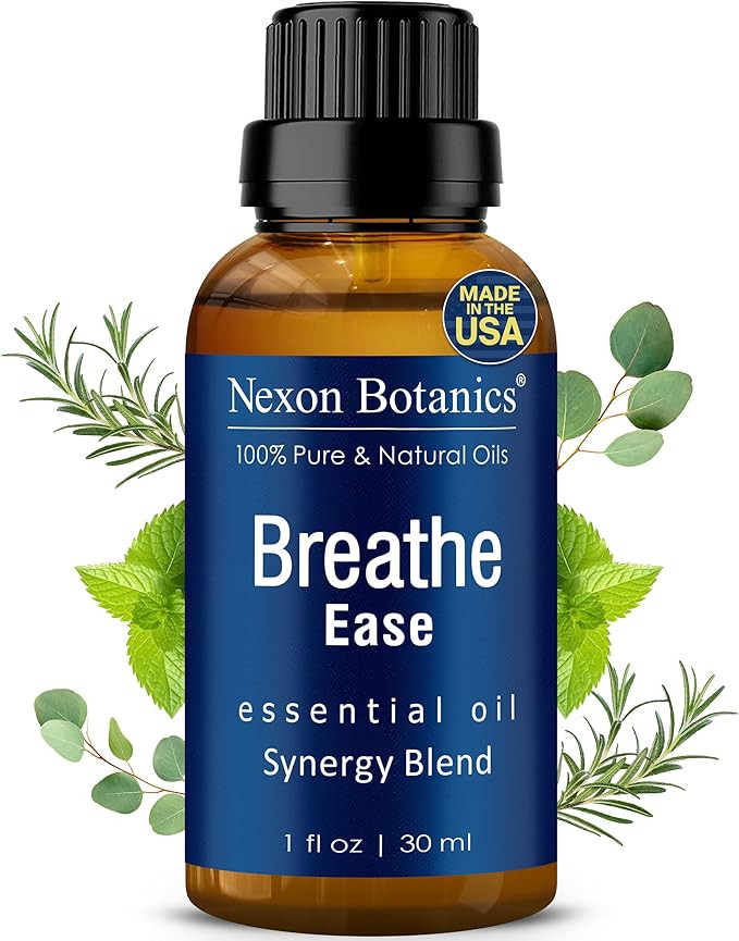 Breathe Essential Oil Blend 30 ml - Breath Easy Essential Oil Sinus Relief - Breathe Ease Essenti... | Amazon (US)