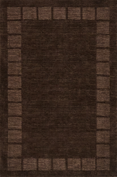 Truffle Brown Petra High-Low Wool-Blend 8' x 10' Area Rug | Rugs USA