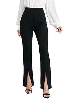 The Drop Women's Uma High Rise Flare Pants | Amazon (US)