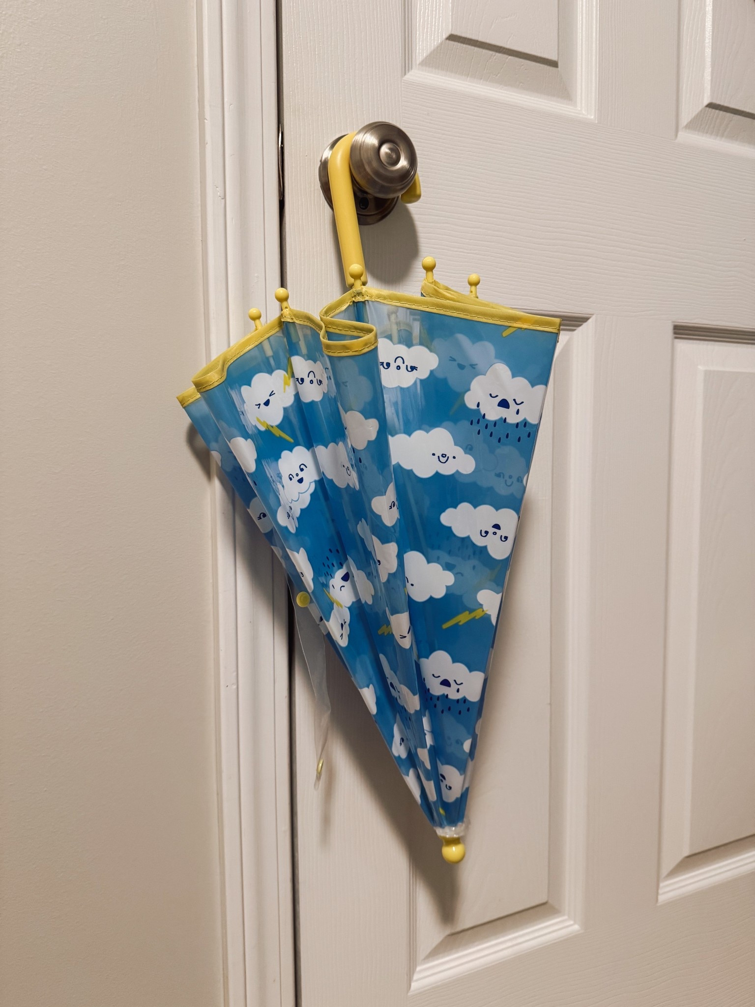 We made a late night trip to Target last night to pick out an umbrella for the rainy weather today! How cute is this one with the thunderstorm clouds! I also love that it’s see through. 

#LTKSpringSale #LTKKids #LTKSeasonal