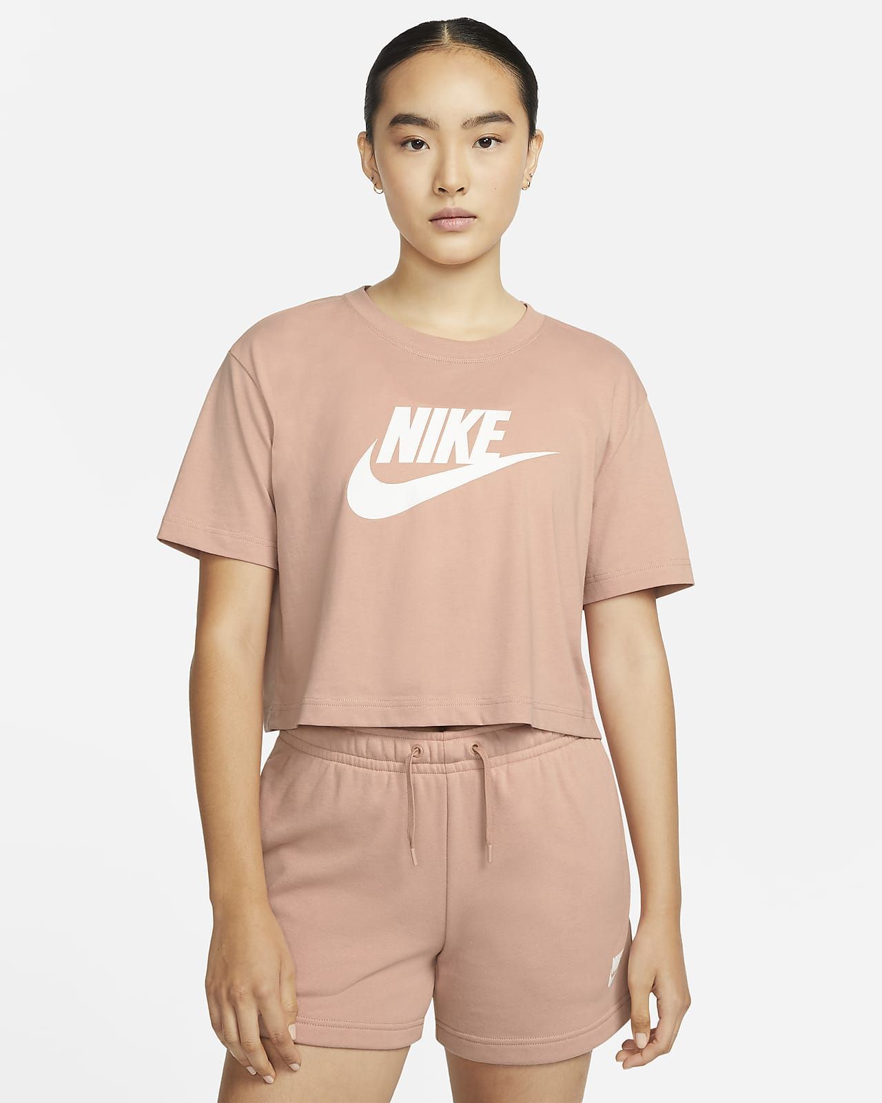 Nike Sportswear Essential Women's Cropped Logo T-Shirt. Nike.com | Nike (US)