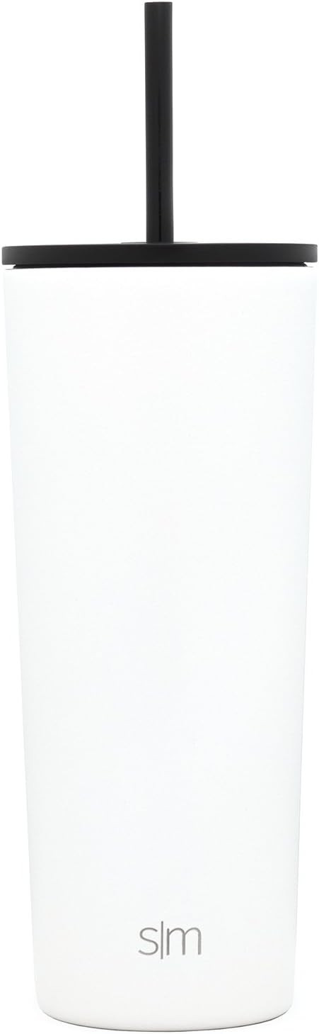 Simple Modern Classic Insulated Tumbler with Straw and Flip or Clear Lid Stainless Steel Water Bo... | Amazon (US)