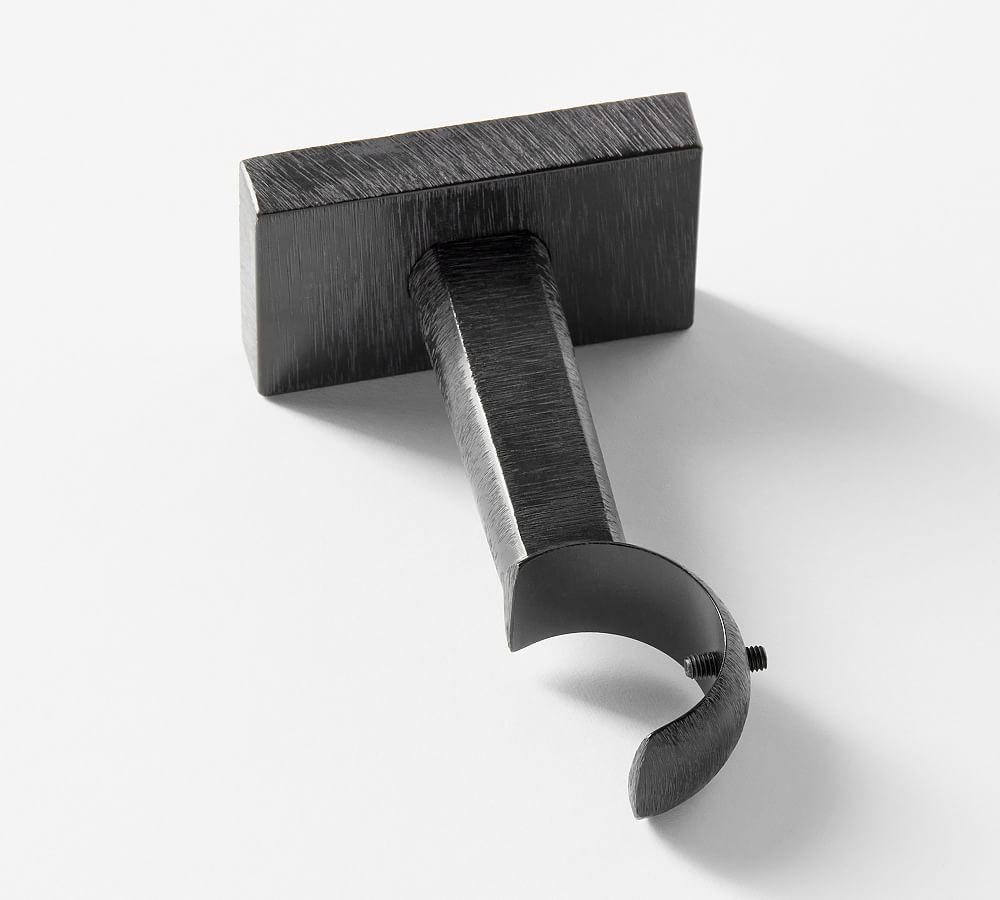 Cast Iron Black Curtain Hardware Collection | Pottery Barn (US)