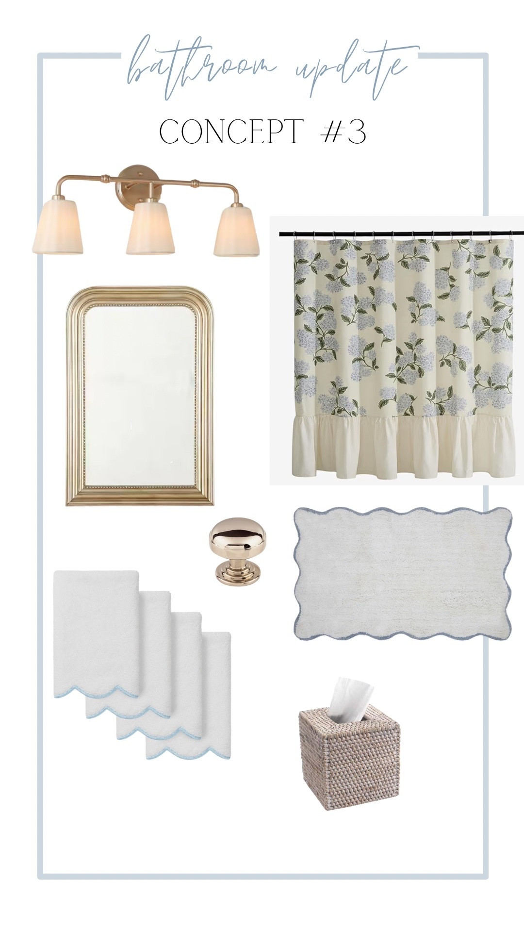 Bathroom update inspo