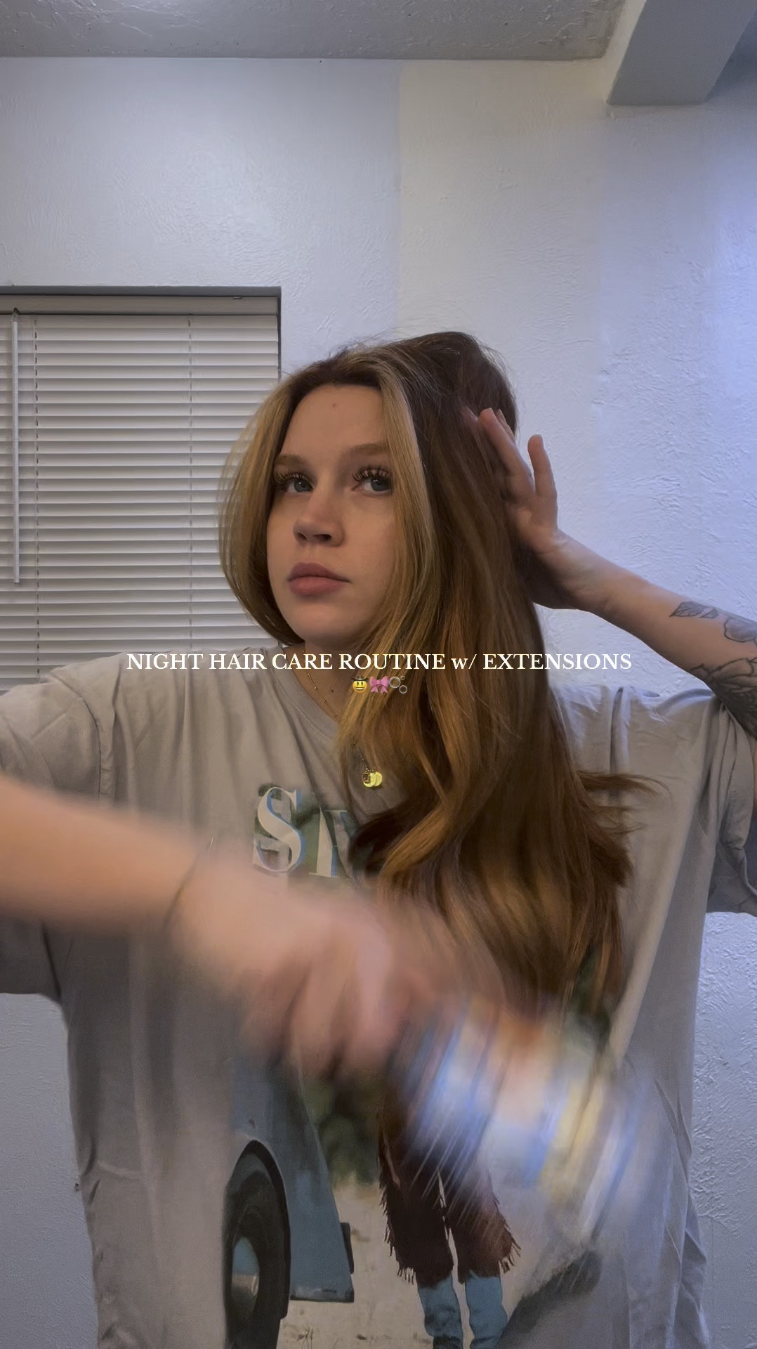 Night time hair care routine ☁️

#LTKStyleTip #LTKBeauty