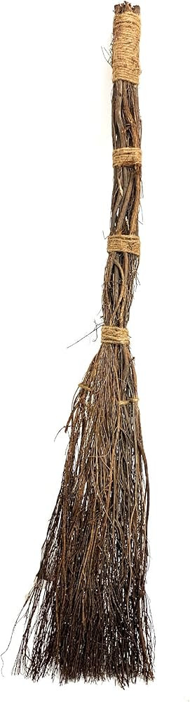 Scented Cinnamon Broom - 36 inch Traditional Heather Broomstick Used for Protection, Spellwork, R... | Amazon (US)