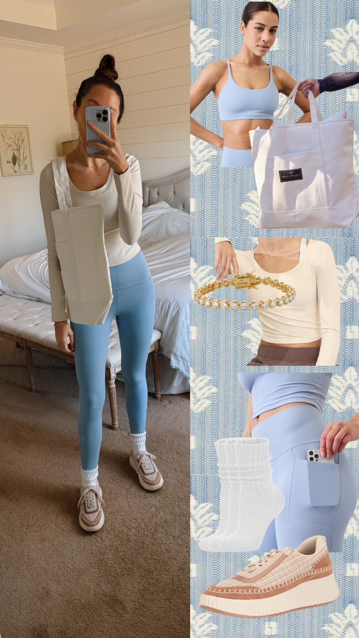 top - small 
bottoms - tall medium (5’10” for ref)
tore from sewing down south

#LTKFitness #LTKActive #LTKMidsize