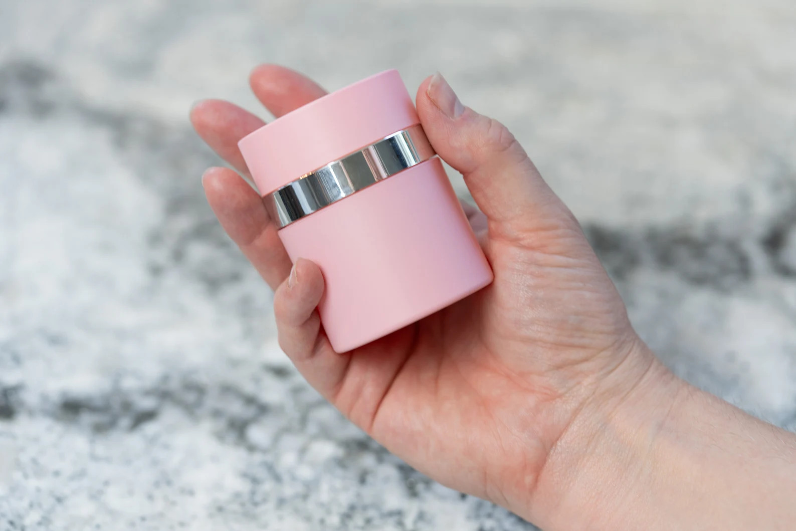 Pink Airless Pump Jar 1 Oz 30 Ml Refillable Empty Cosmetic Cream Jar for Moisturizer TSA Approved... | Etsy (US)