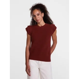 Scenario Women's and Women's Plus Sleeveless Tie Neck Tiered Midi Dress, Sizes XS-4X | Walmart (US)
