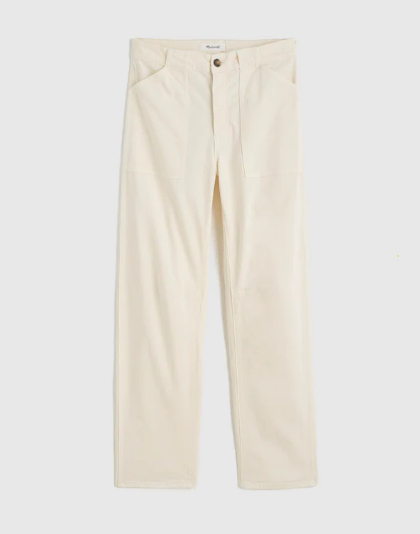 The Darted Barrel-Leg Utility Pant | Madewell