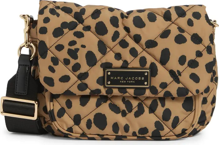 Marc Jacobs Cheetah Print Quilted Nylon Messenger Bag | Nordstromrack | Nordstrom Rack