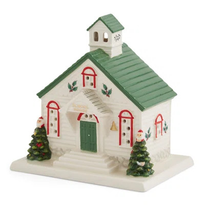 Spode Christmas Tree Led School House 5.5 | Wayfair North America