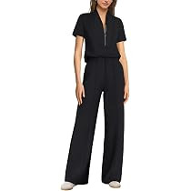 SENSERISE Jumpsuits for Women Dressy Short Sleeve Jumpsuit | Amazon (US)