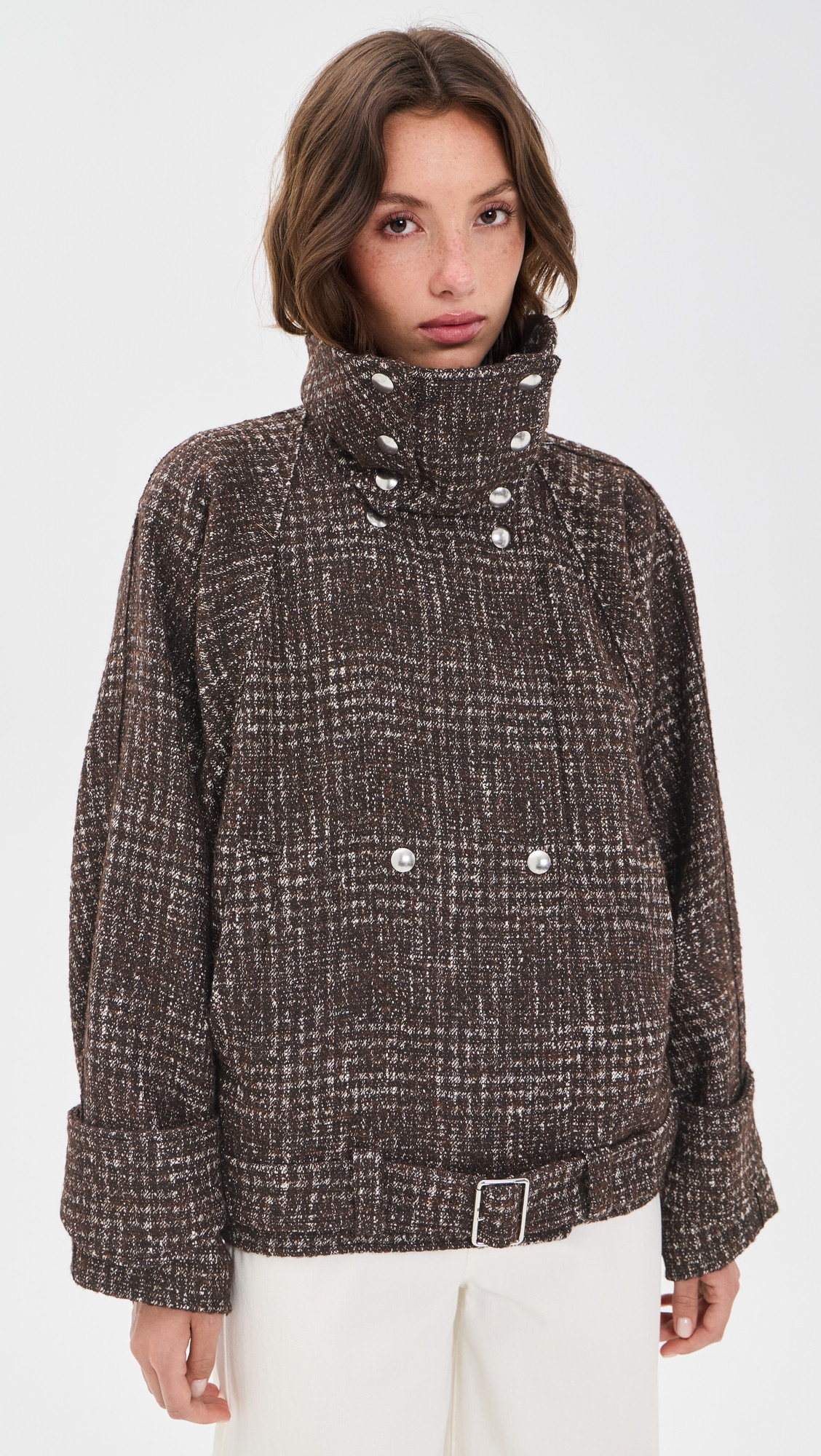 IRO Inja Jacket Earthy Brown 32 | Shopbop