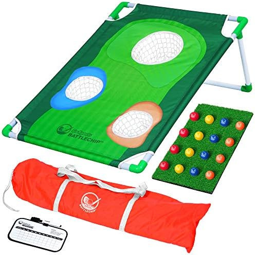 GoSports BattleChip Backyard Golf Cornhole Game - Fun New Golf Game for All Ages & Abilities | Amazon (US)