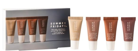 Summer Fridays The Mini Neutrals Lip Butter Balm Set | Amazon (US)