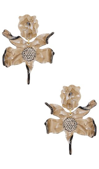 Crystal Lily Earrings in Abalone | Revolve Clothing (Global)