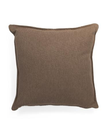 22x22 linen blend heavy oversized pillow | TJ Maxx