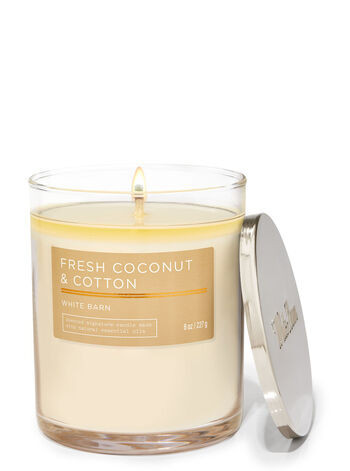 Fresh Coconut & Cotton


Signature Single Wick Candle | Bath & Body Works