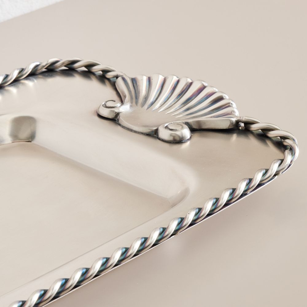 Solei Metal Rectangle Tray & Cheese Board | West Elm (US)