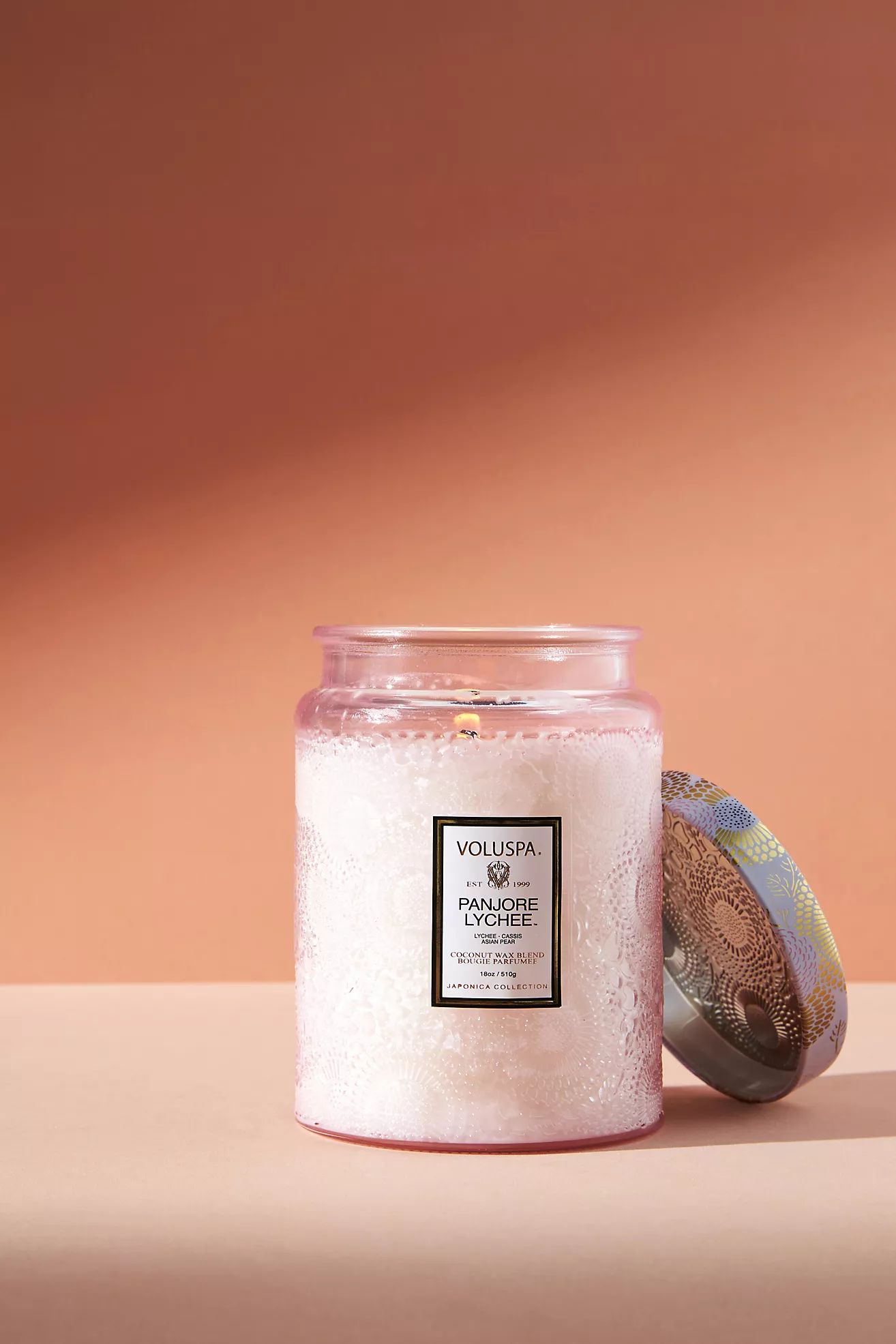 Voluspa Japonica Panjore Lychee Glass Jar Candle​ | Anthropologie (US)