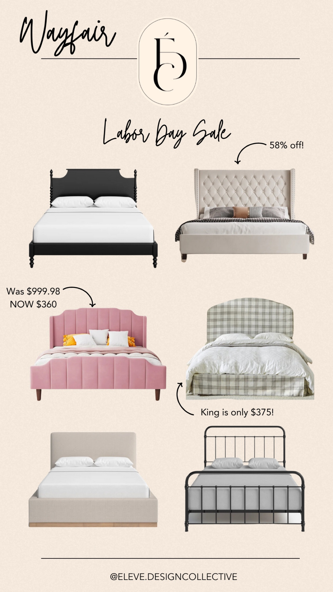 Wayfair’s Labor Day sales are in full swing and we have found some great beds at some unbeatable prices! 

#wayfair #labordaysales #queenbed #kingbed #guestroom #upholsteredbed 

#LTKHome #LTKSaleAlert #LTKStyleTip