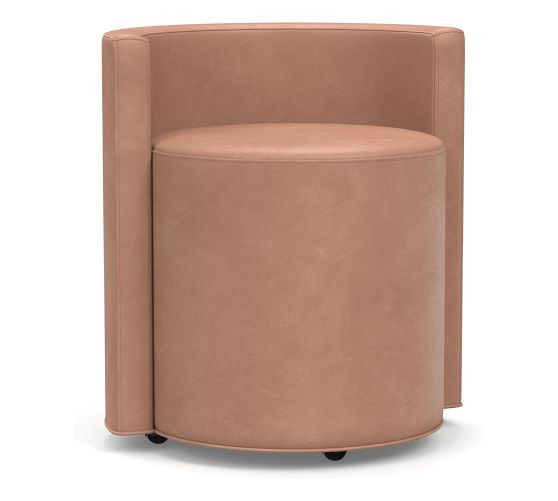 Balboa Leather Accent Chair | Pottery Barn CA