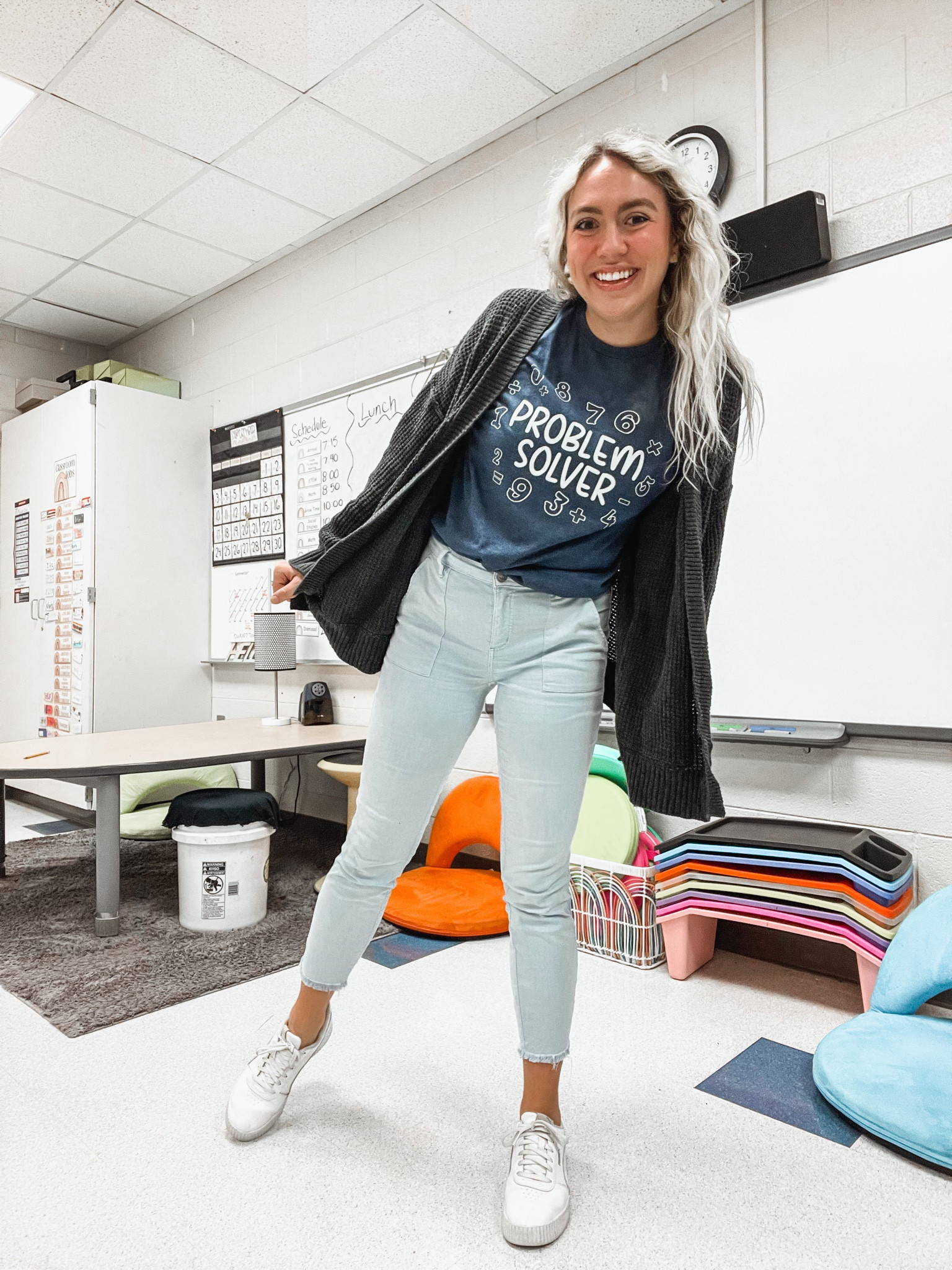 Teacher outfit, teacher style, teacher fashion, math teacher shirt, teacher tee, teacher t-shirt, casual teacher outfit 

#LTKfindsunder50 #LTKworkwear #LTKfindsunder100
