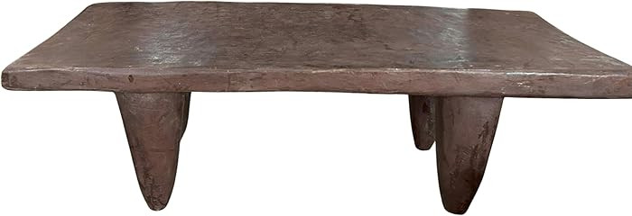 Vintage Senufo Coffee Table – African Hand-Carved Wood Bench | Amazon (US)