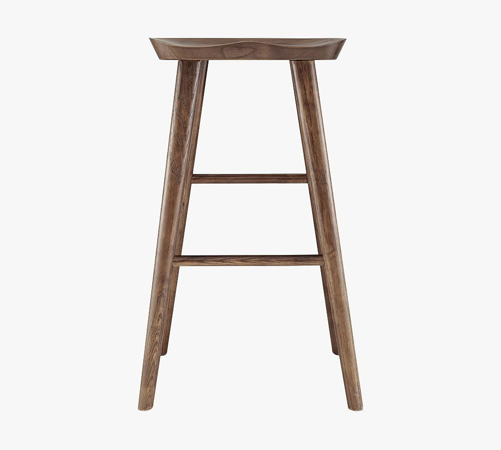 Vira Barstool, Walnut | Pottery Barn (US)