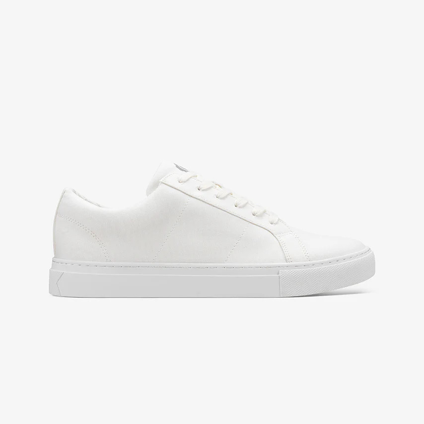 The Royale Eco Canvas - Blanco | Greats.com