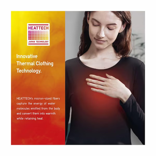 HEATTECH  Extra Warm Seamless Ribbed Turtleneck Long-Sleeve T-Shirt | UNIQLO (US)