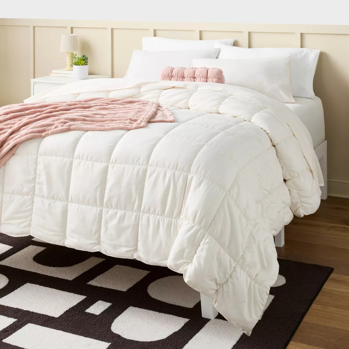 Box Stitch Puffer Comforter - Room Essentials™ | Target