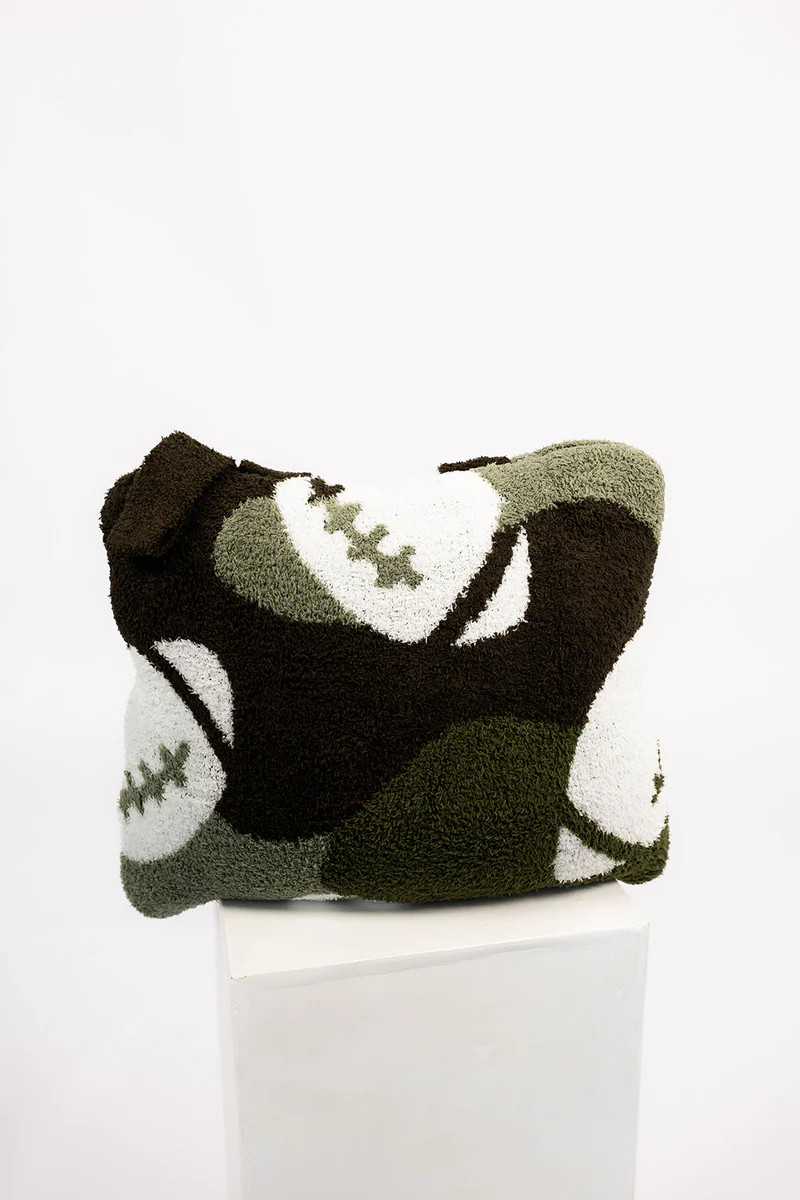 Football Backpack/Wristlet Quillow (50*60) | Shop Staykation