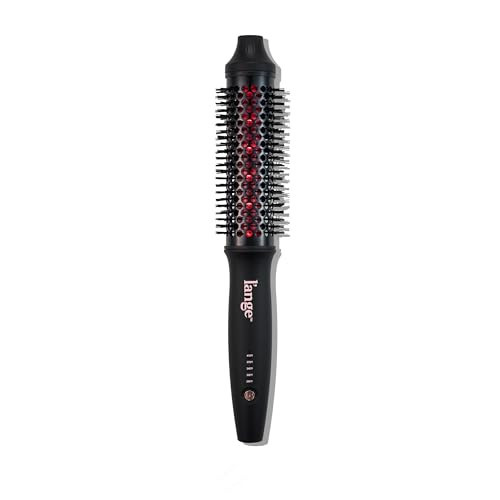 L'ANGE HAIR GlamWave Infrared Thermal Ionic Brush | 38mm Heated Round Thermal Brush for Volume and Curls | Reduces Frizz | Adds Shine | Smooth Styling Tool for All Hair Types (Black) | Amazon (US)