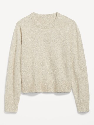 Eyelash Shine Sweater for Women | Old Navy (US)