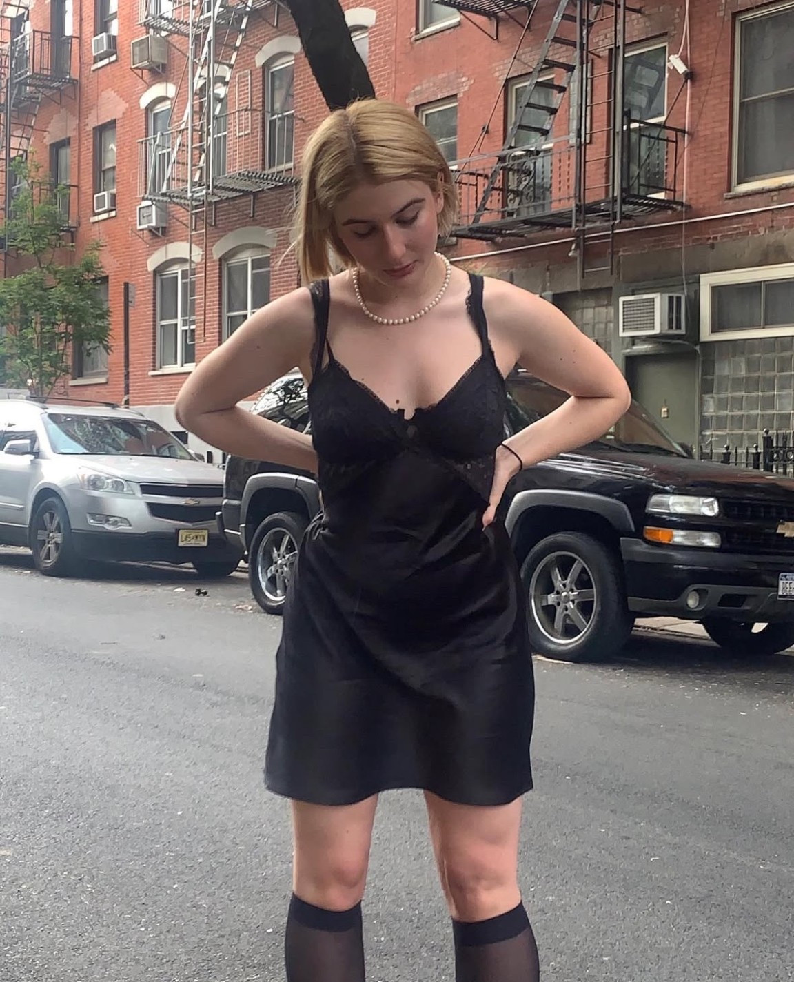 one of my favorite silk slip dresses- similar one from the same brand (Cosabella) tagged! 🖤

#LTKootd