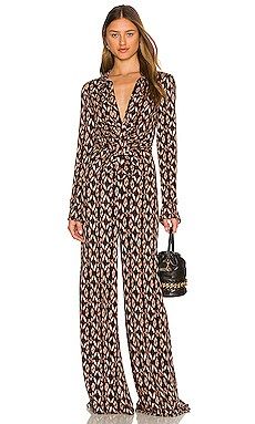 Free People Shayla Jumpsuit in Black Combo from Revolve.com | Revolve Clothing (Global)