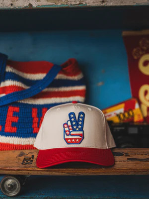 Vintage Peace Hat | Ascot + Hart