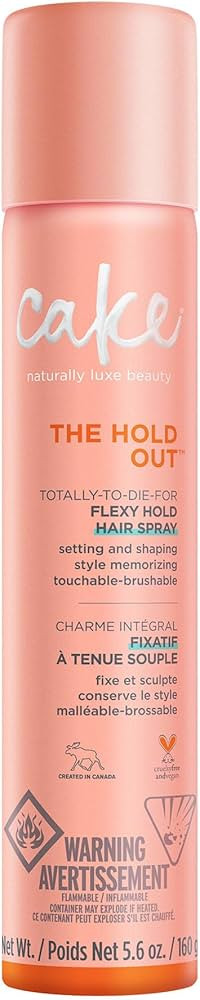 Cake Beauty Vegan Hairspray with Vitamin E for Volume, Hold & Anti Frizz - Sulfate & Cruelty Free | Amazon (US)