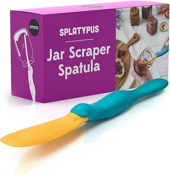 OTOTO Splatypus Jar Spatula for Scooping and Scraping - Unique Fun Cooking Kitchen Gadgets for Fo... | Amazon (US)