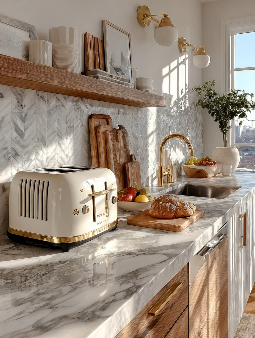 Upgrade Your Countertop. Upgrade Your Morning.

If you’re going to use a toaster every single day…
why not make it beautiful?

An ivory and brushed gold toaster instantly elevates your kitchen —
no renovation required.

It blends effortlessly with:
• Marble countertops
• Warm wood cabinetry
• Gold hardware and faucets
• Minimal, modern spaces

Small appliance. Major impact.

Breakfast becomes a little more elegant.
Your countertop looks styled, not cluttered.
And your kitchen feels intentional.

If you need a toaster, this is your sign to upgrade.

Simple. Functional. Beautiful. 

 #LTKHome