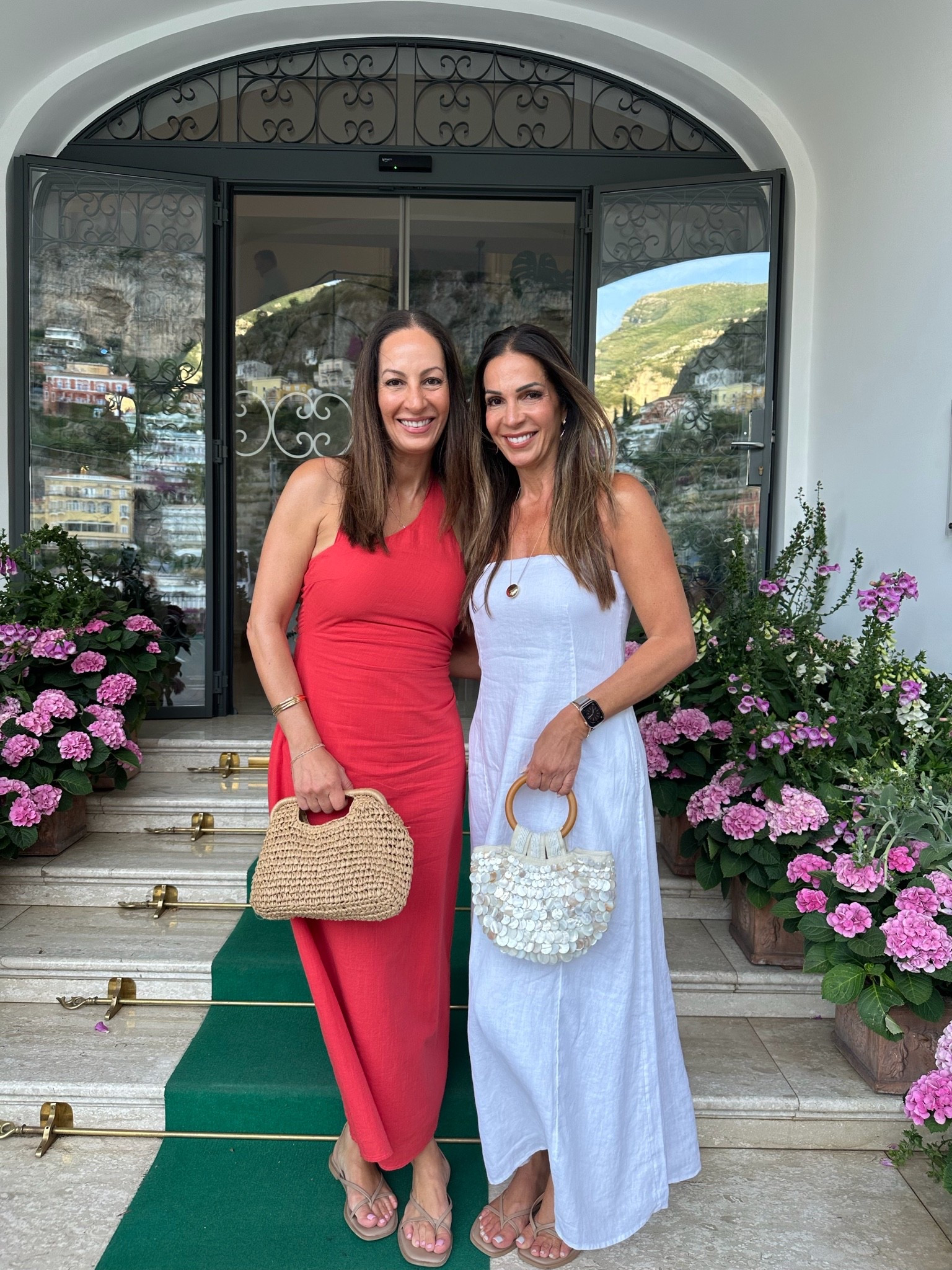 What I wore in Positano, summer vacation dresses, white linen dress

#LTKTravel #LTKootd #LTKOver40