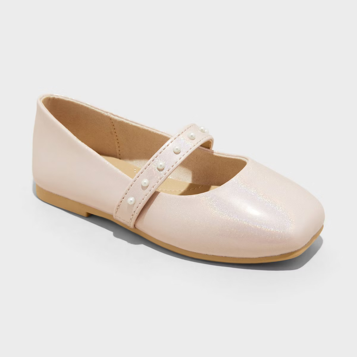 Toddler Elle Ballet Flats - Cat & Jack™ Blush | Target